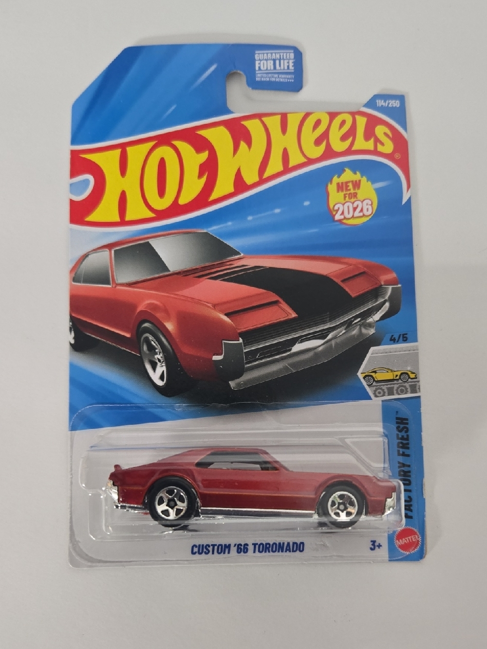 Custom '66 Toronado Toy Car - Red